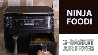 Ninja Foodi 2-Basket Air Fryer w/DualZone Technology: First Look & First Cook!