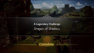 2025 Octopath CotC Returning Player First Clear Ruby Shadow Dragon AUTO BATTLE with Cosmic III gear