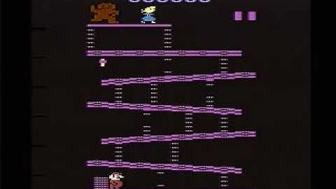 DONKEY KONG (ATARI2600)  gameplay