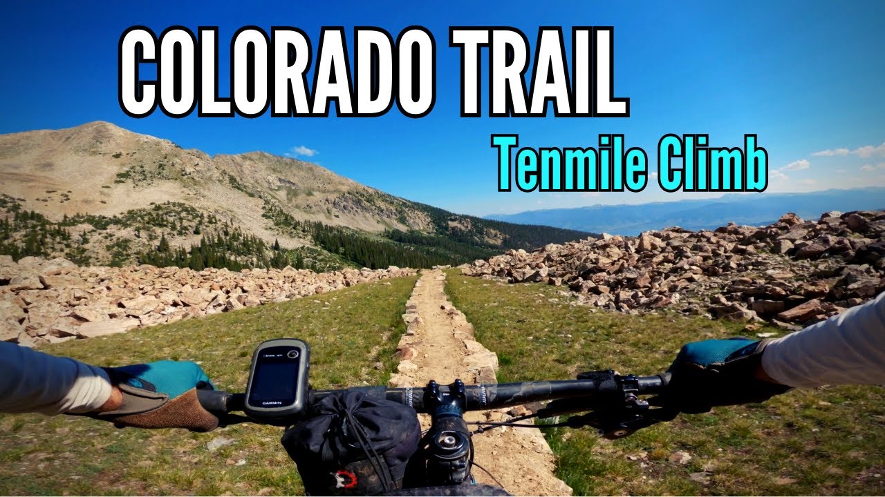 Colorado Trail Bikepacking Drone Sesh Copper Mountain to