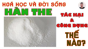 HÀN THE là gì ? Tác hại của hàn the như thế nào ? Tại sao người ta lại cho Hàn the vào thực phẩm
