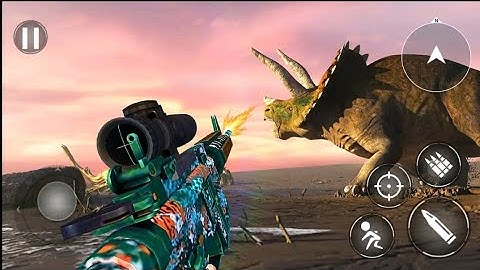 Real Dino Hunting Game – Jurassic Hunting Zoo Game – Android Gameplay