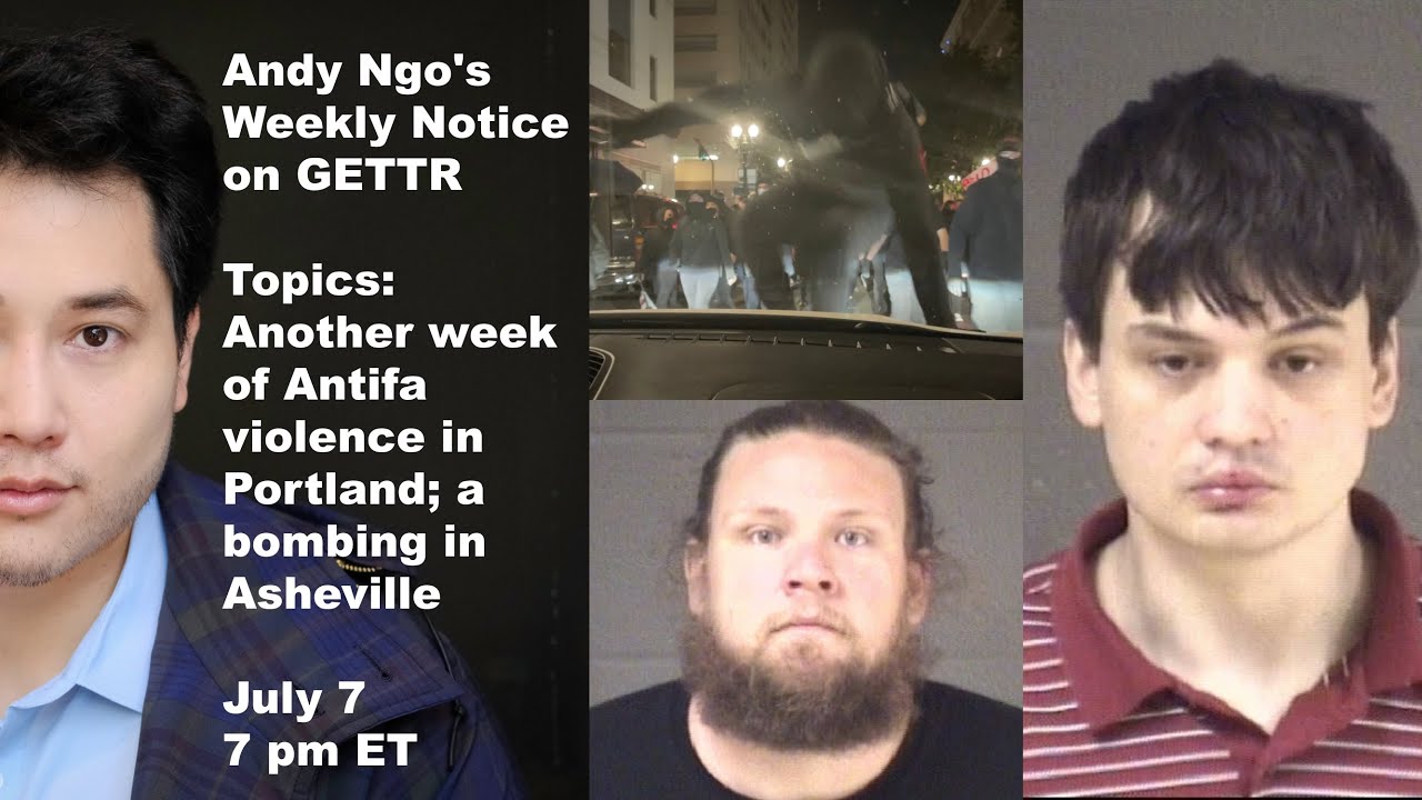 Andy Ngo live: Antifa attacks TikTok star in Portland - YouTube