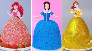 Cutest Princess Cakes Ever   Awesome Birthday Cake Ideas | Tsunami Cake | Satisfying Cake