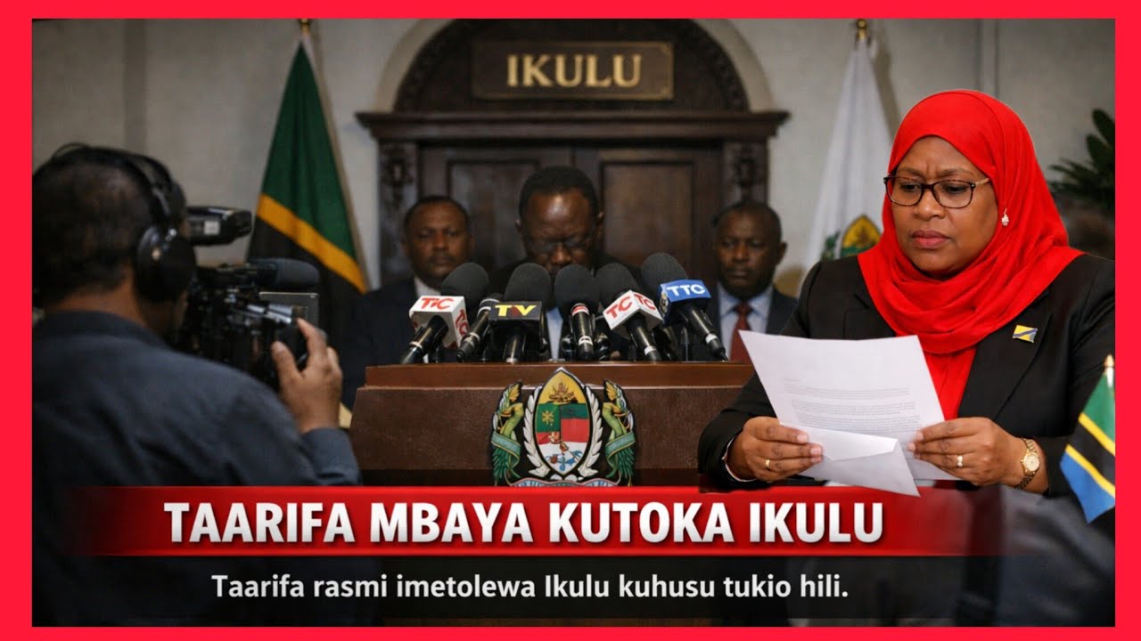 Taarifa mbaya Usiku kutoka ikulu Tanzania kuhusu kesi ya Lissu zatetemesha Afrika na Tanzania samia