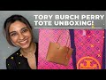 Tory Burch Perry Tote 🤩Unboxing & First Impressions!