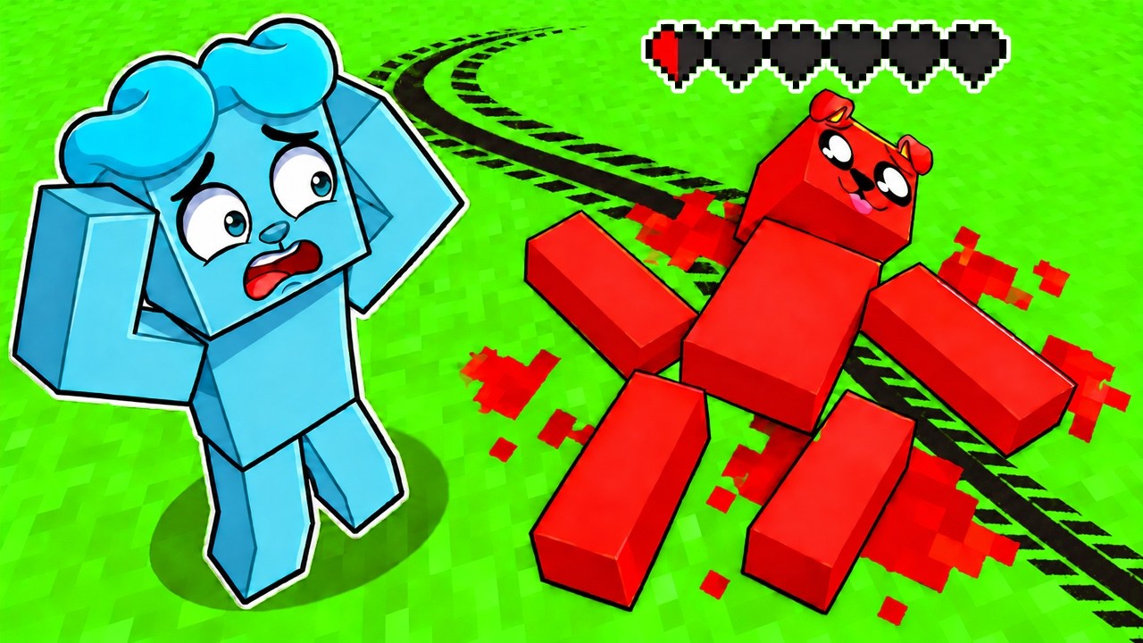 PIMPEK MIAŁ WYPADEK w Minecraft 😭😭😭