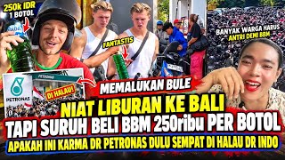 INDONESIANS FACE KARMA: AFTER DRIVING PETRONAS OUT, FUEL IS NOW SCARCE AND EXPENSIVE