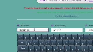 touch screen keyboard html css javascript-automatic