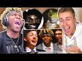 KSI & MINIMINTER Reacting to SIDEMEN Meme Edits