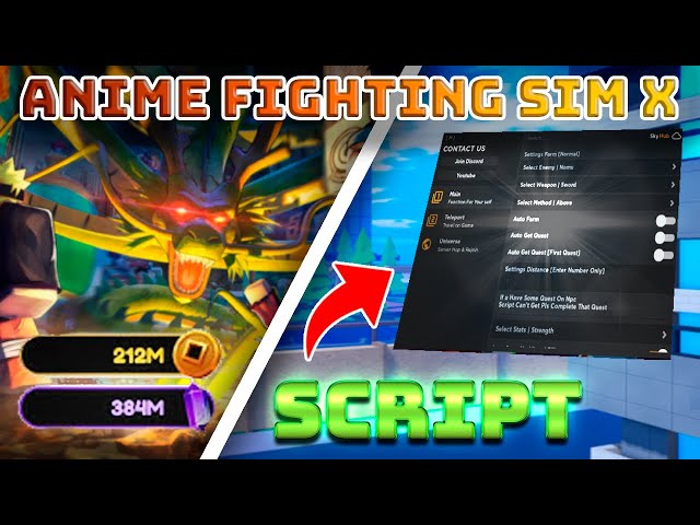 NEW] ROBLOX, Anime Fighters Simulator Script GUI Hack, Auto Farm, Infinite Yen