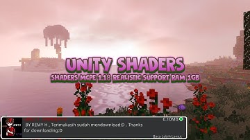 SHADERS MCPE 1.18 REALISTIC RINGAN NO LAG SUPPORT RAM 1GB
