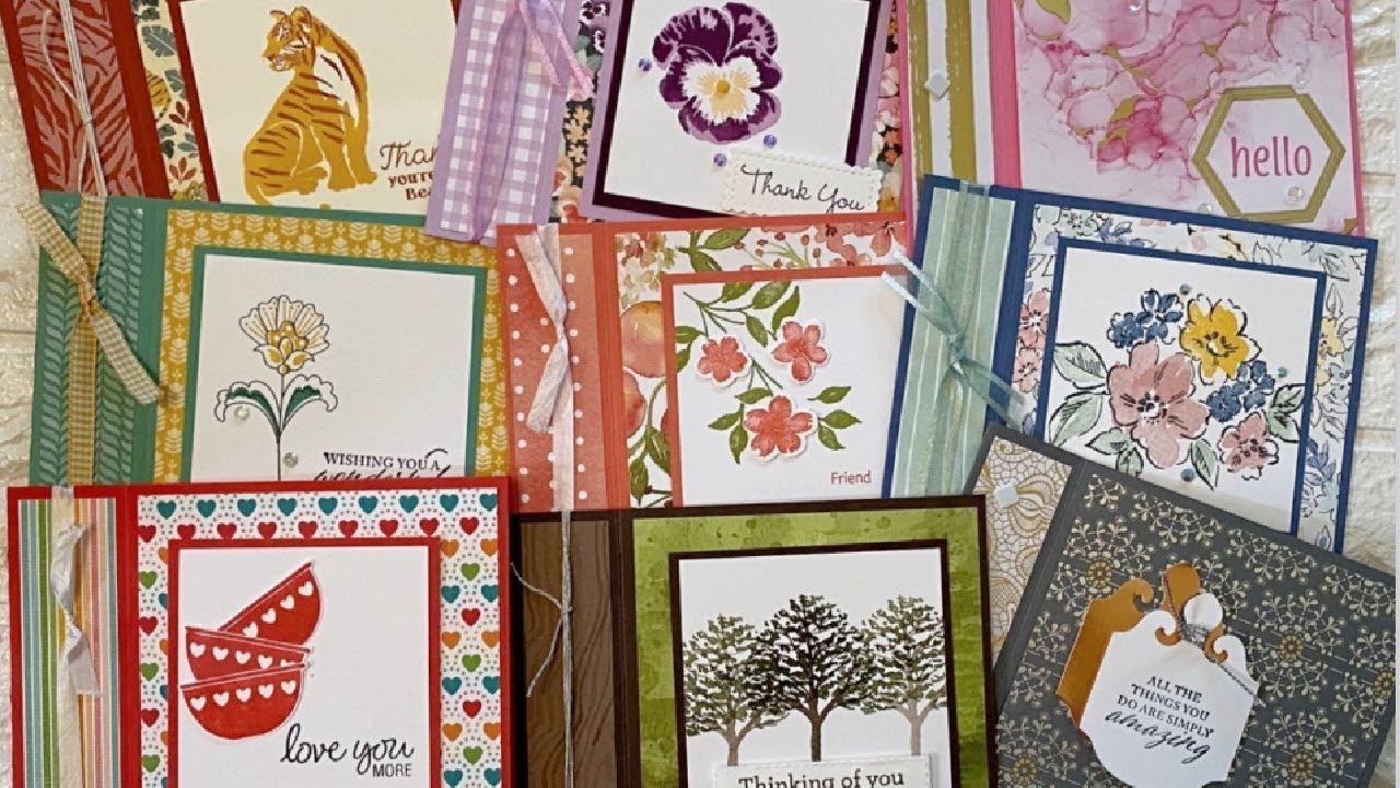 Book Binding Fun Fold CardsShow Off All Your Pretty Papers! YouTube