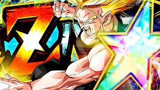 Extreme Z-Area Is Goat 100% Rainbow Star F2P Eza Int Ssj Future Trunks Dbz Dokkan Battle