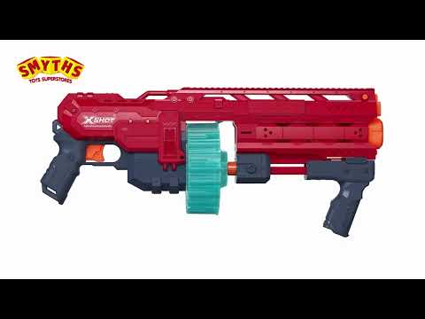 X-Shot Excel Fortress Blaster (48 Darts) by ZURU - Smyths Toys