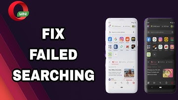 How To Fix And Solve Opera Mini App Failed Searching | Final Solution