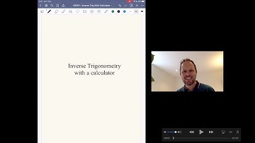 Inverse Trigonometry with a calculator