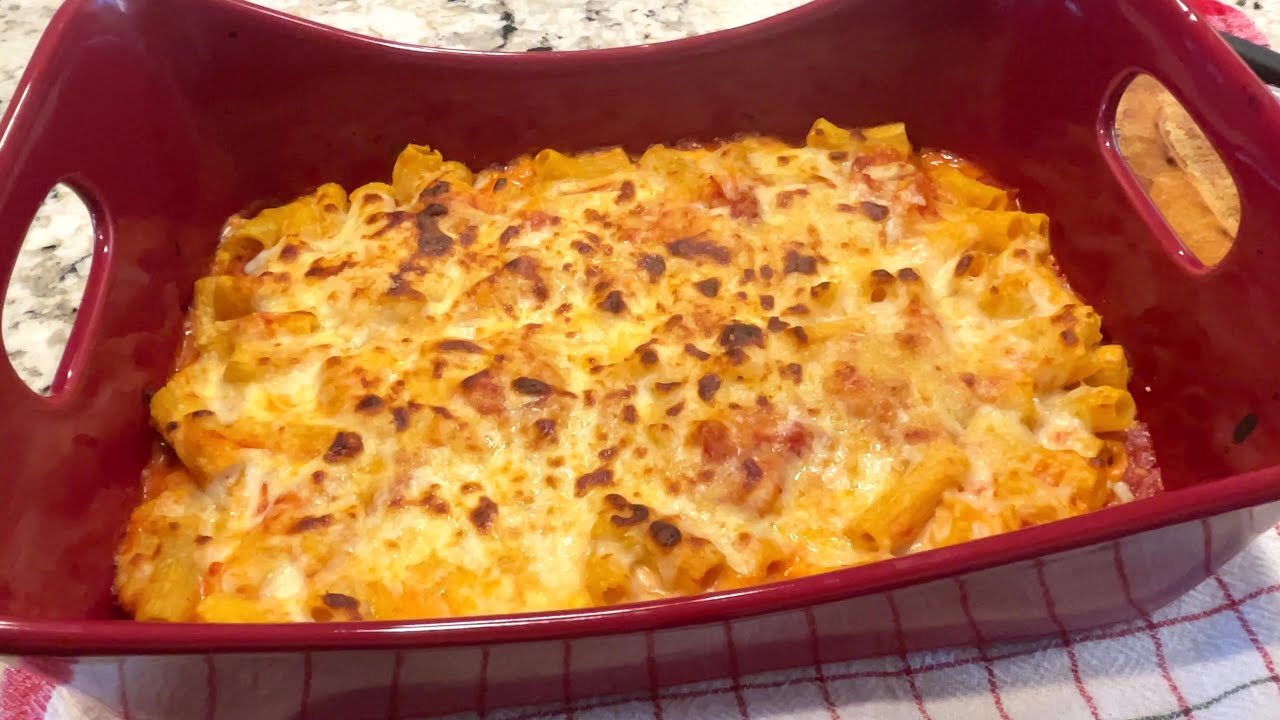 Pasta al Forno ricetta semplice YouTube