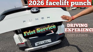 Facelift punch- 1000 Km पहली Service पर चलने में कैसा है !! Frist Service then Driving Test