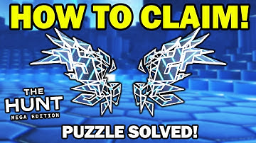 THE HUNT: PUZZLE ITEM!! (Node Armor Pauldrons) | The Hunt Mega Edition ROBLOX