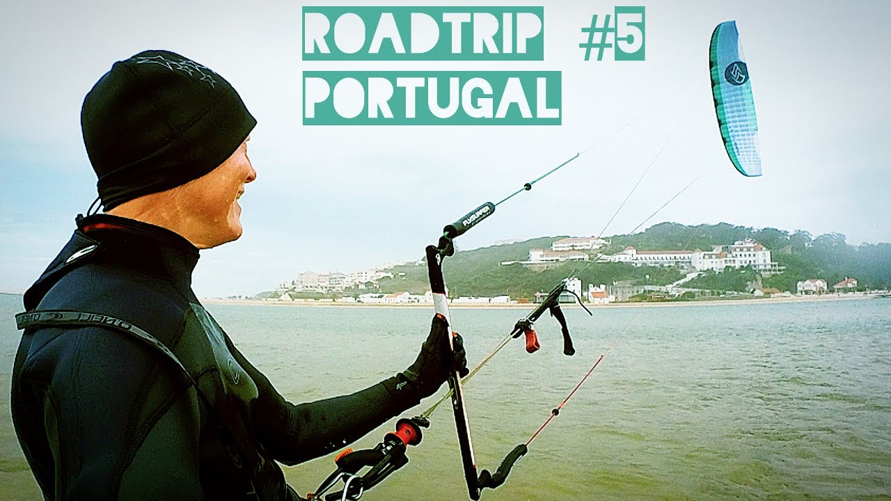 Roadtrip Portugal - Kiten Lagune Ria de Aveiro & Lagune von Óbidos - Wellen in Nazare | #081