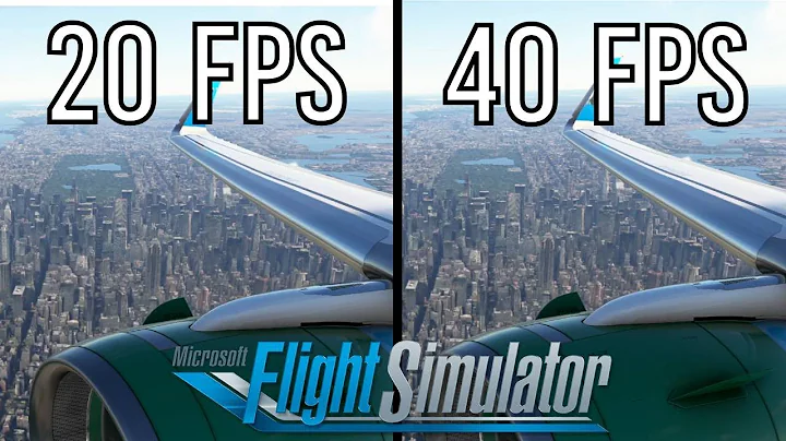 Aumente o desempenho no Flight Simulator com a geração de quadros!