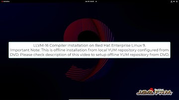 How to install Clang LLVM 16 from DVD and how to compile and run C/C++ on Red Hat Enterprise Linux 9