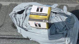 I Got a Defective Mobil 1 Oil Filter - Created an Engine Oil Fountain Under the Truck!