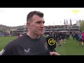 Owain Gwynedd interviews Ben Spencer following Bath Rugby's Round of 16 victory
