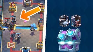 CLASH ROYALE |SERVIDOR PRIVADO JUGANDO CON EL MEGACABALLERO Y LAS NUEVAS  CARTAS & COFRE DE ELECCIÃN by Sabueso Clash Royale - 