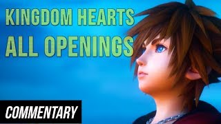 [Blind Reaction] Kingdom Hearts Series - All Openings (2002-2019)