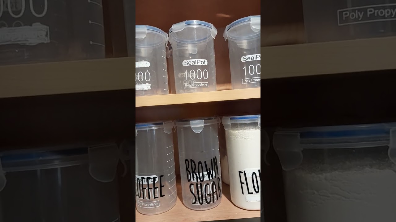 Pantry Organization Journey