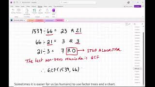 Number Theory: GCD and LCM