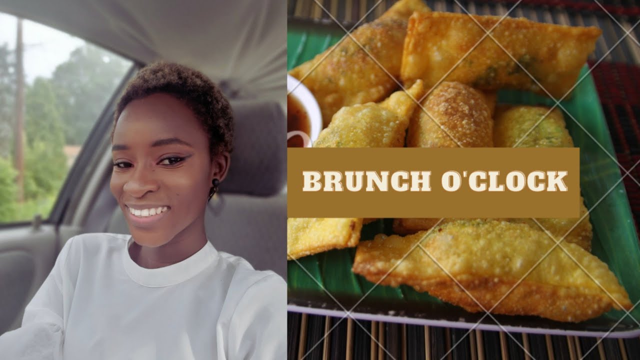 Trying cheese and crab wonton 