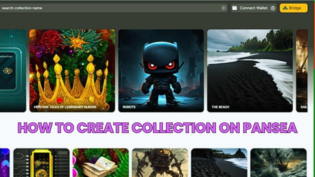 HOW TO CREATE COLLECTION ON PANSEA?