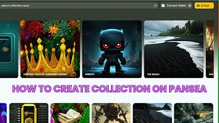 HOW TO CREATE COLLECTION ON PANSEA?