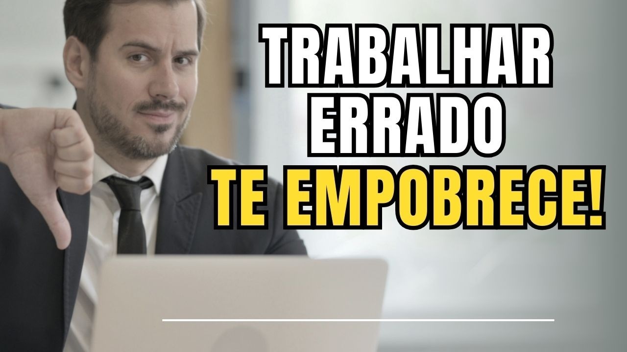 VOCÊ ESTÁ SE ESFORÇANDO DO JEITO ERRADO (E ISSO ESTÁ DESTRUINDO SUA VIDA!)