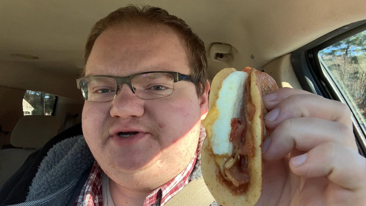 Dunkin Donuts Pancake Wakeup Wrap Review YouTube