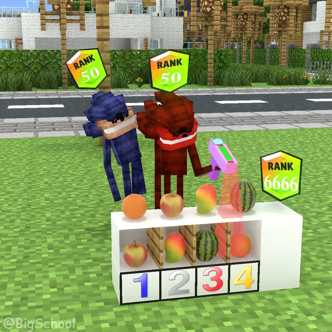 Challenge to arrange the order of fruits with Shin Blue, Shin Knuckles, and Shin Yellow! ?
