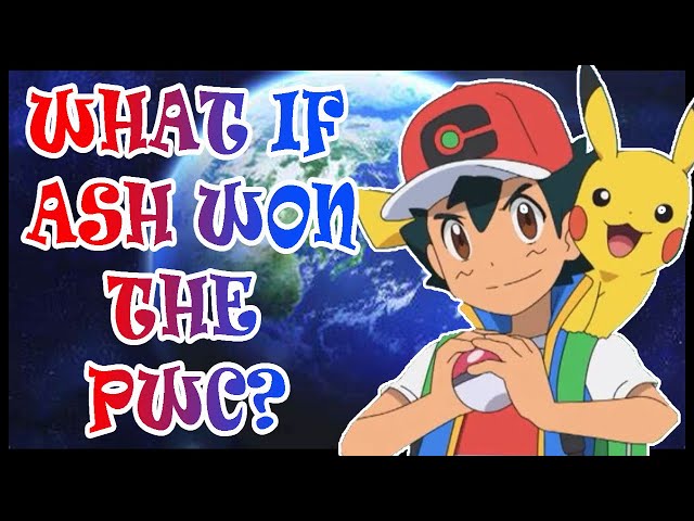 If Ash won the Alola region championship, why is he going to the