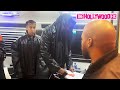 Kanye West &amp; North West Sign Autographs For Fans With Ty Dolla Sign While Leaving The Vultures Party