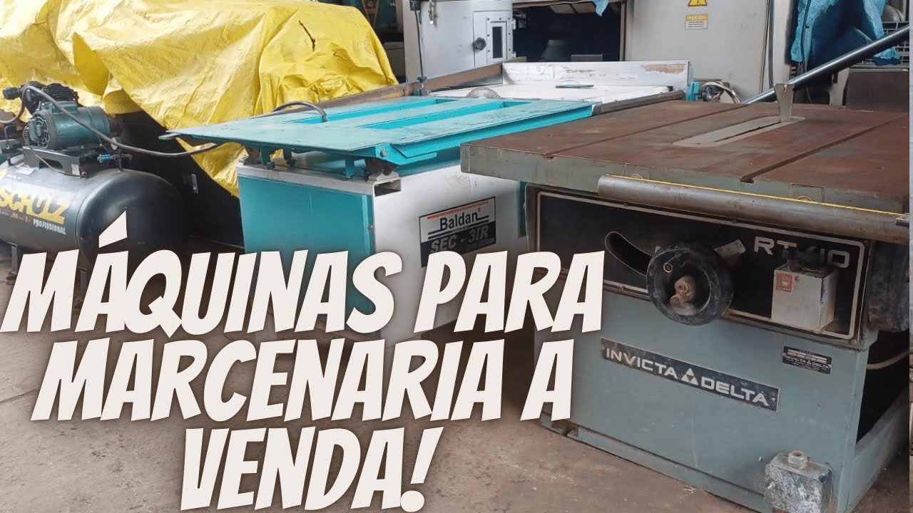 NOSSA LOJA TEM MUITAS MÁQUINAS PARA MARCENARIA COM PREÇOS BAIXOS E ENVIAMOS PARA TODO BRASIL GRÁTIS!