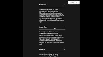 You can create an HTML && CSS only Accordion that only has one section open at a time 🤙 #viral #ui