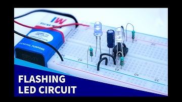 Adjustable Flashing/Blinking LED Circuit