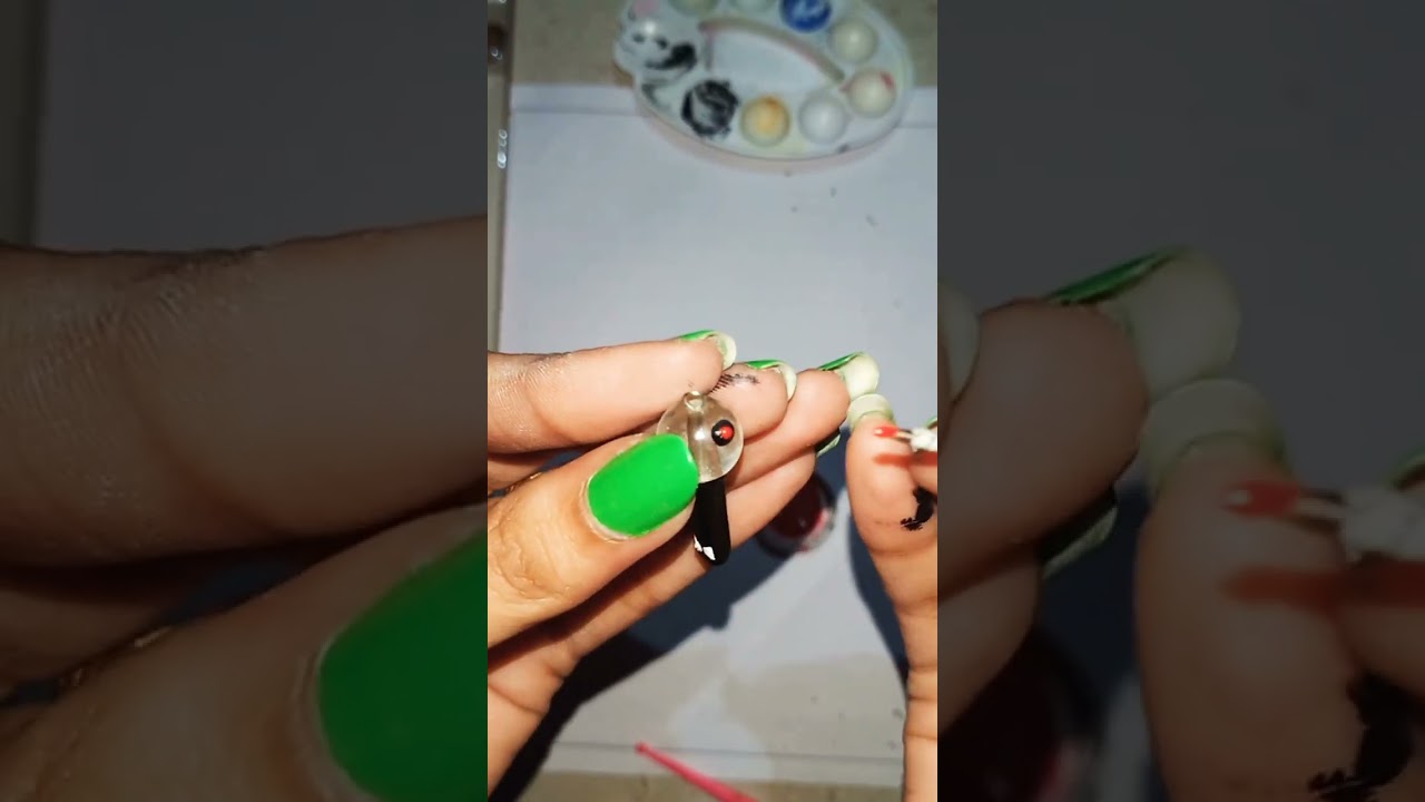 Handmade BTS Army light stick pendant 