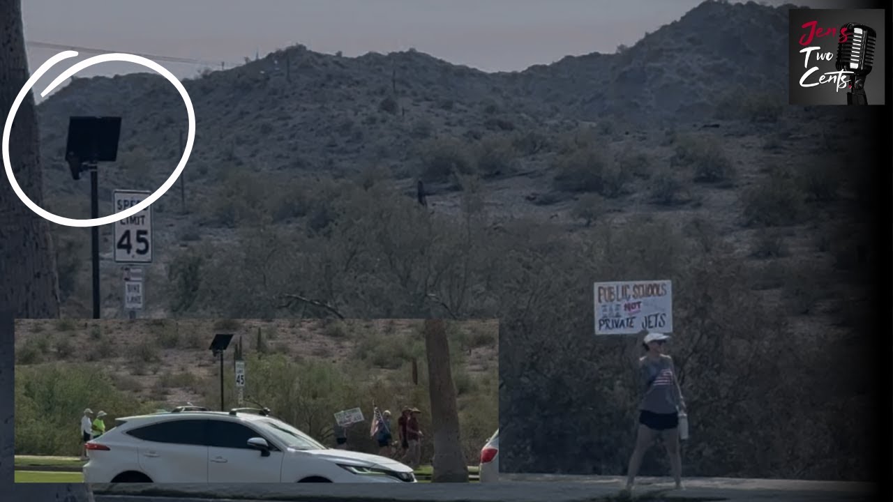 ARIZONA PROTESTS UNDER AI-DRIVEN MASS SURVEILLANCE CAMERAS