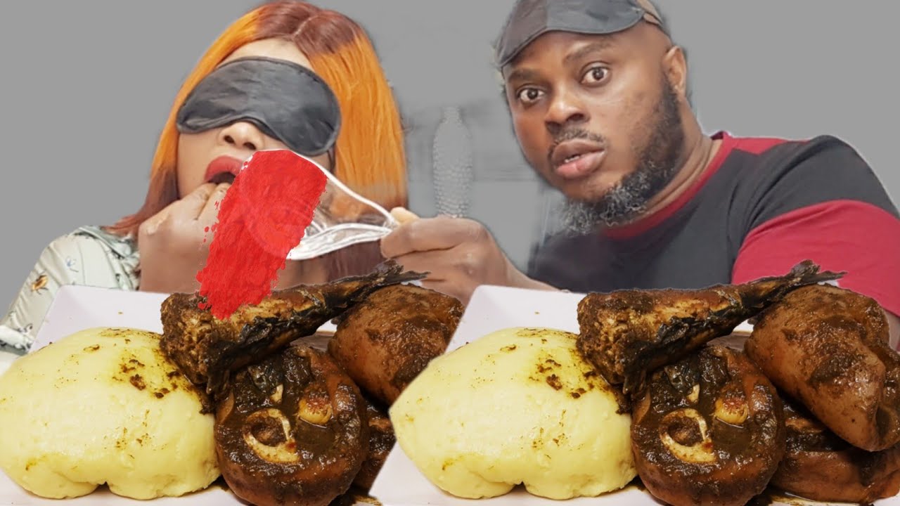 *ENOUGH IS ENOUGH* HE ADDED DRY RAW PEPPER TO MY SOUP BAD IDEA | BLACK SOUP WITH POUNDO | CHALLENGE
