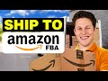 How To Send Your First Shipment To Amazon FBA (Beginner Tutorial)