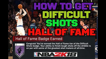 HOW TO GET DIFFICULT SHOTS IN NBA 2K18 | THE FASTEST WAY