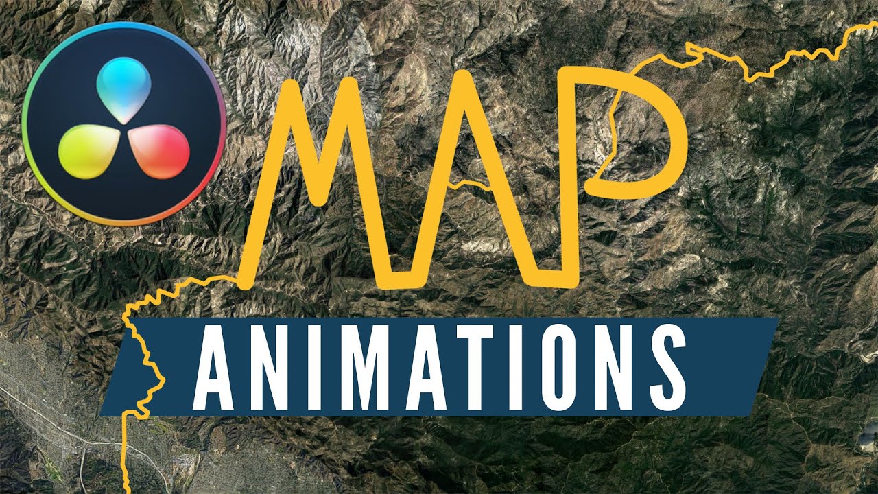 Davinci Resolve Map Animation Map Animations In Davinci Resolve With Fusion - Youtube